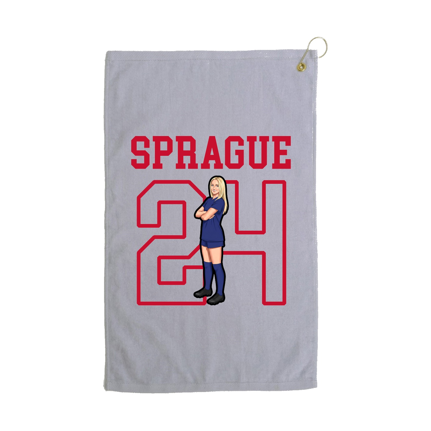 Golf Towel — Shirsey in Grey