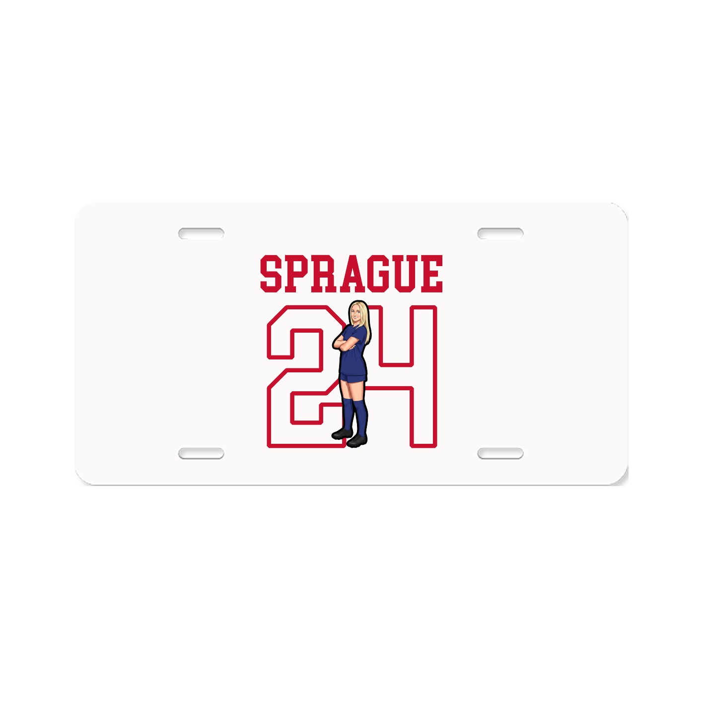 License Plate — Shirsey in Classic
