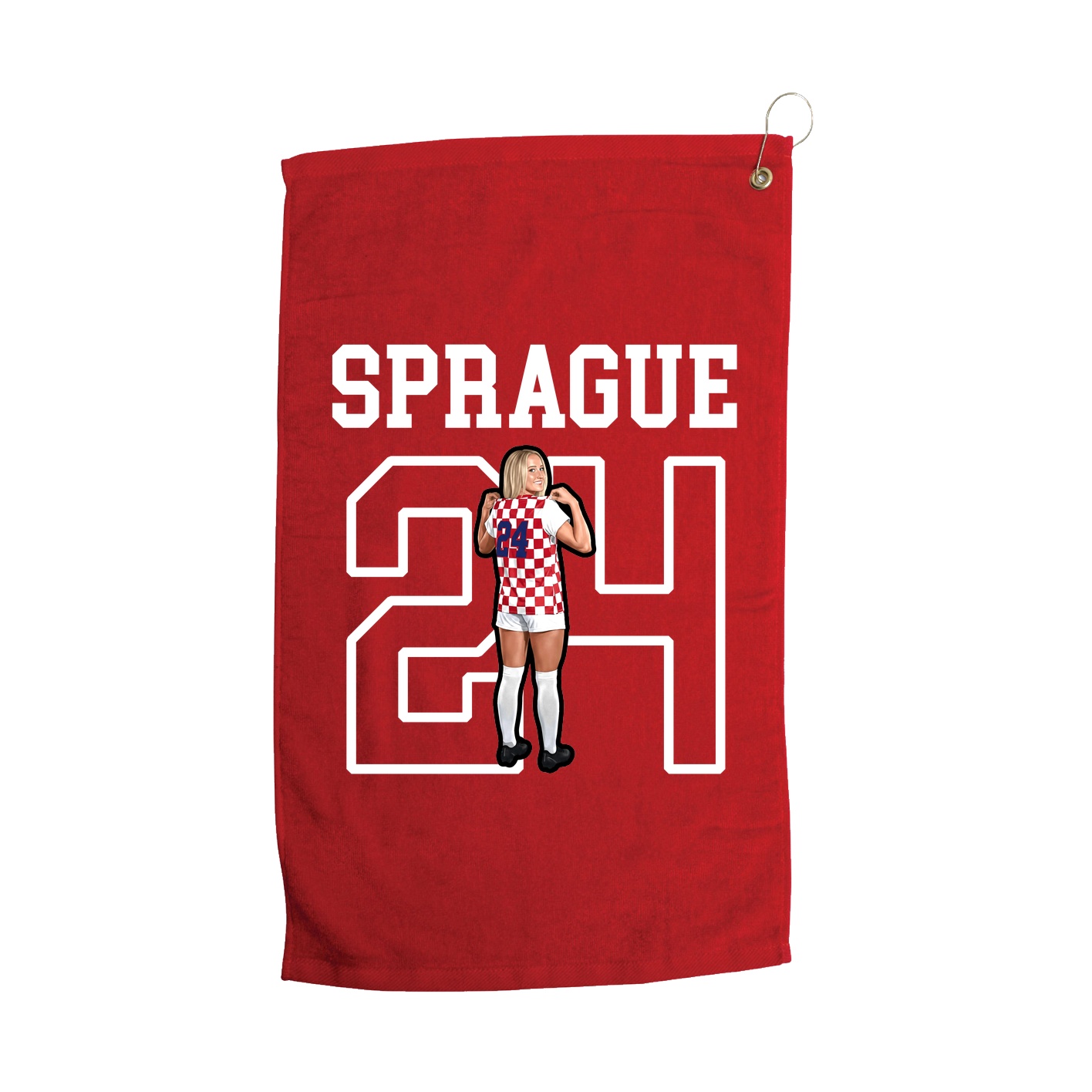 Golf Towel — Shirsey in Red