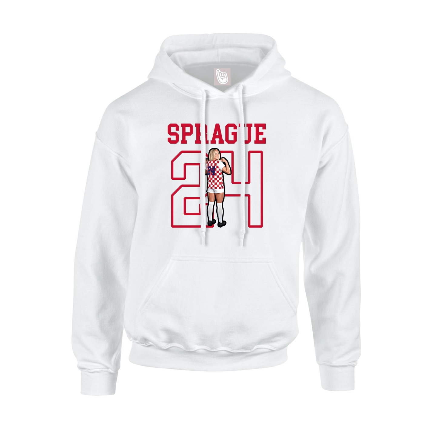 Youth Hoodie — Shirsey in White