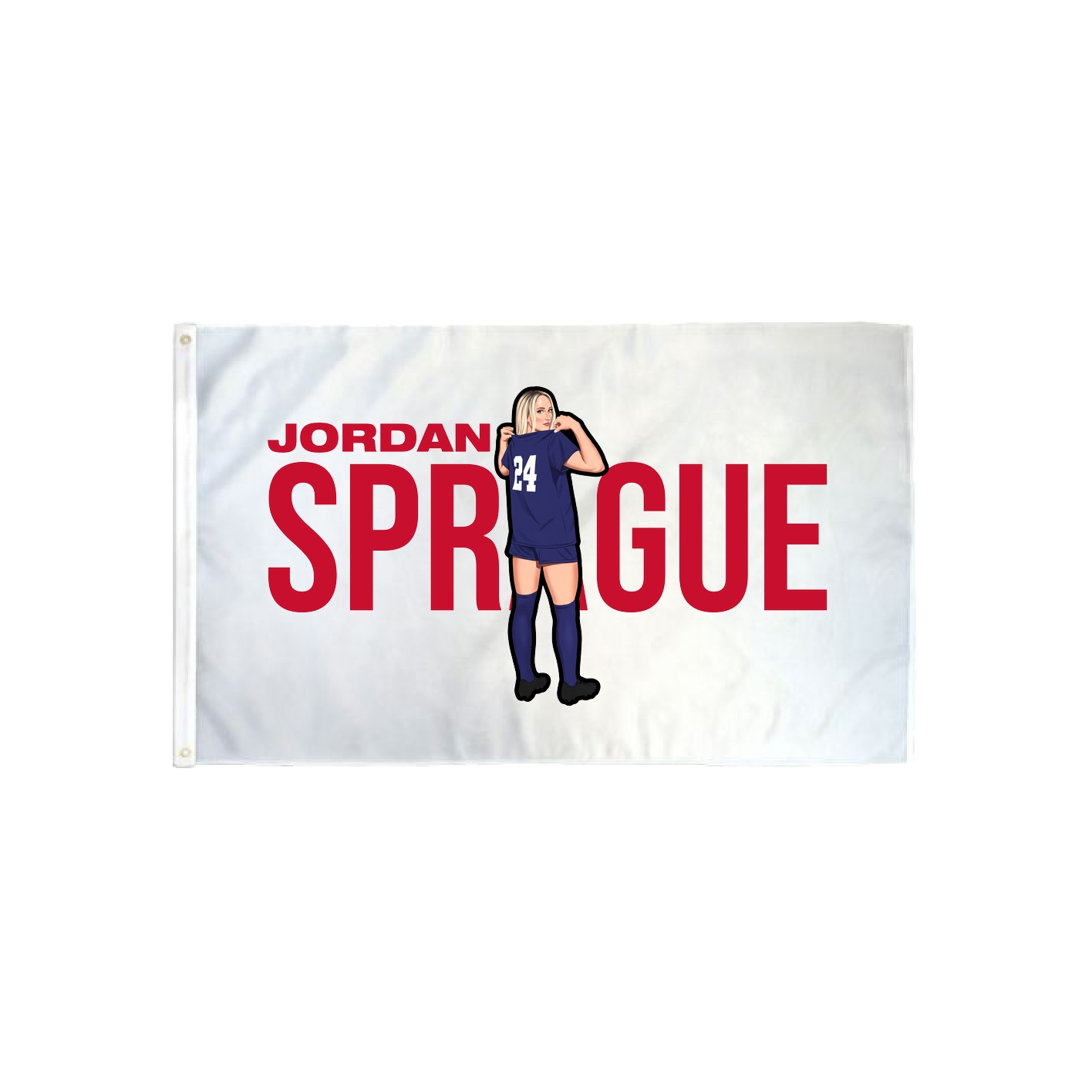 3x5 Flag — Player Name in Classic