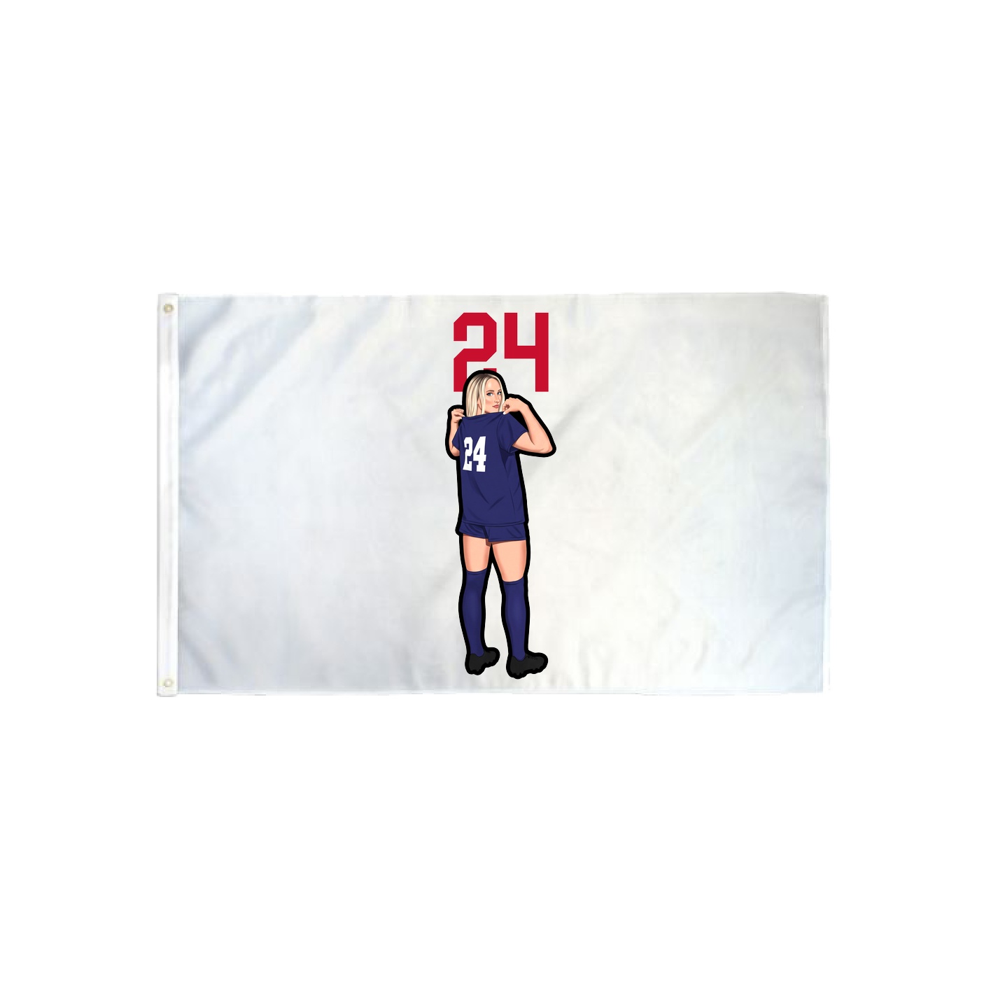 3x5 Flag — Number Top in Classic