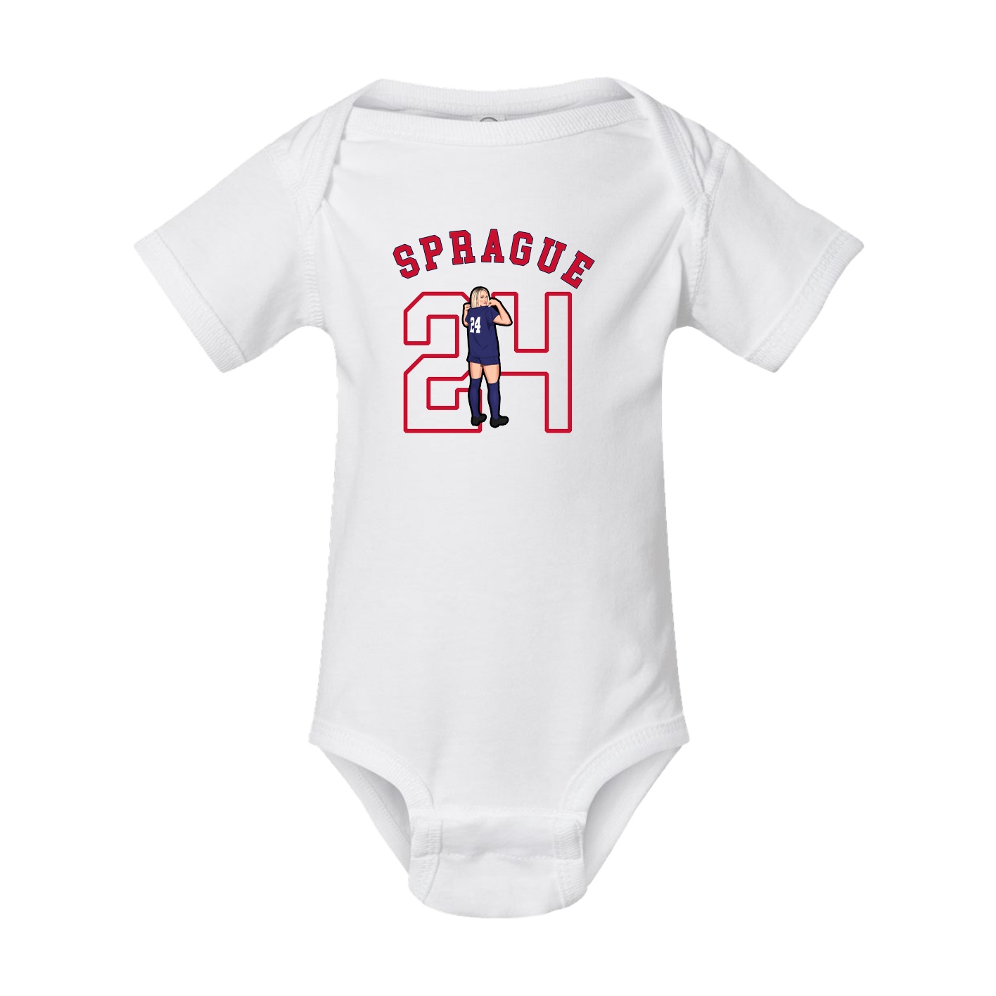 Baby Onesie — Shirsey Arch in White