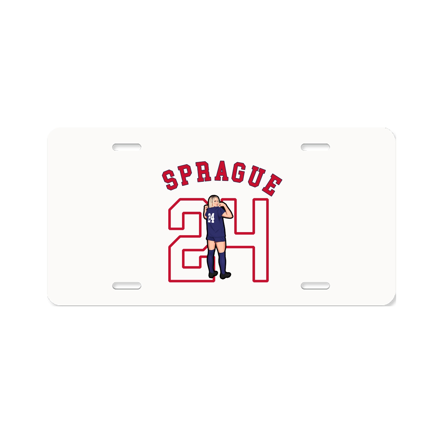 License Plate — Shirsey Arch in Classic