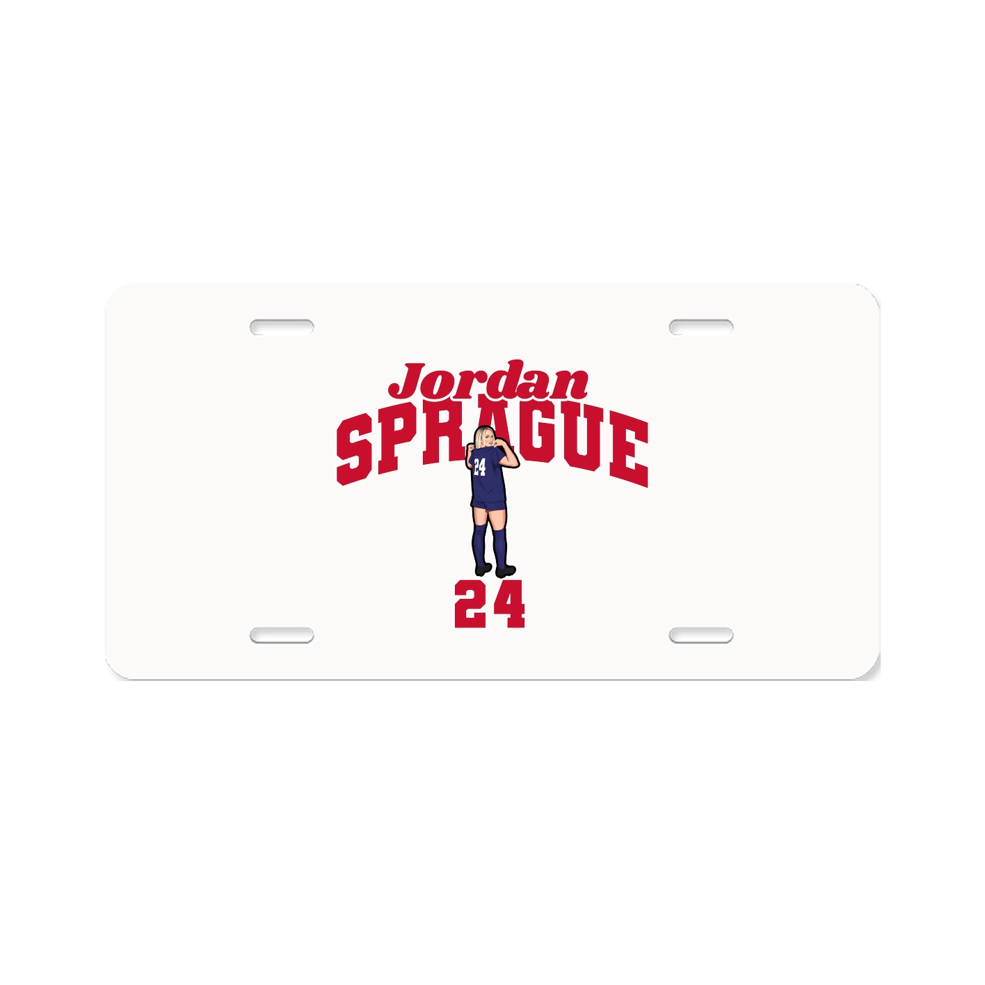 License Plate — Signature Arch in Classic