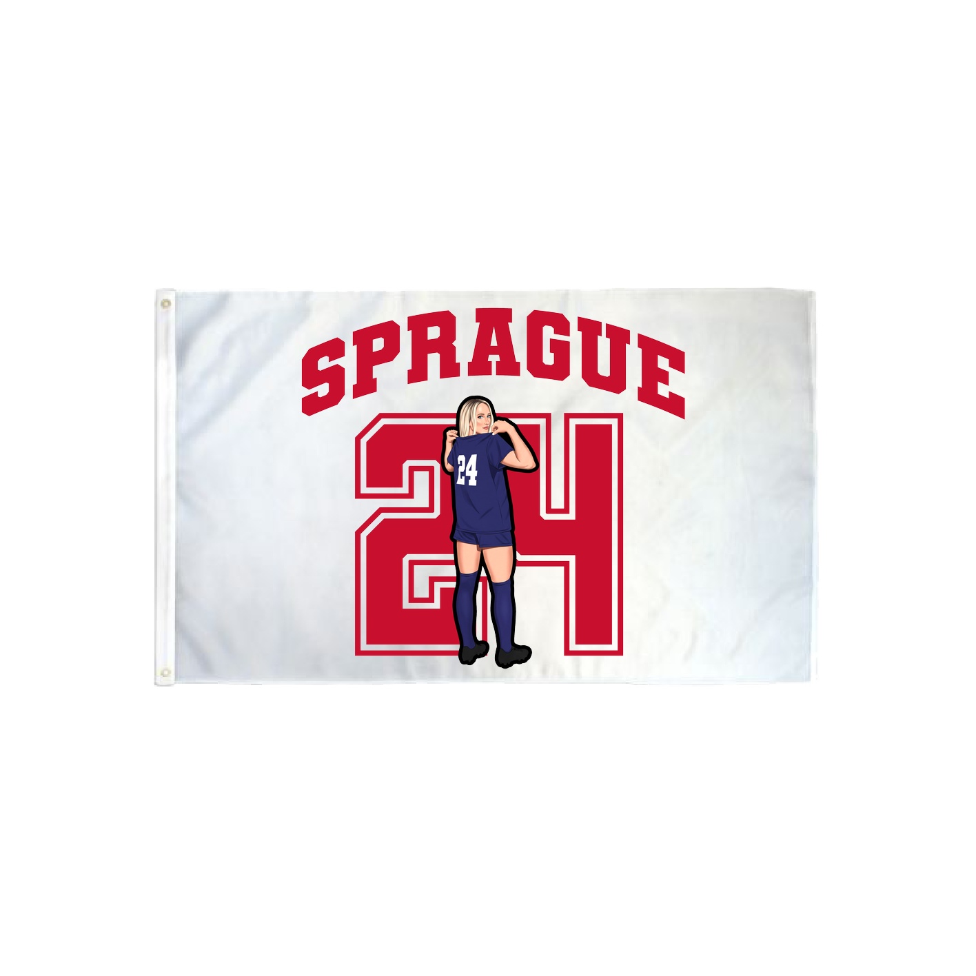 3x5 Flag — Number in Classic
