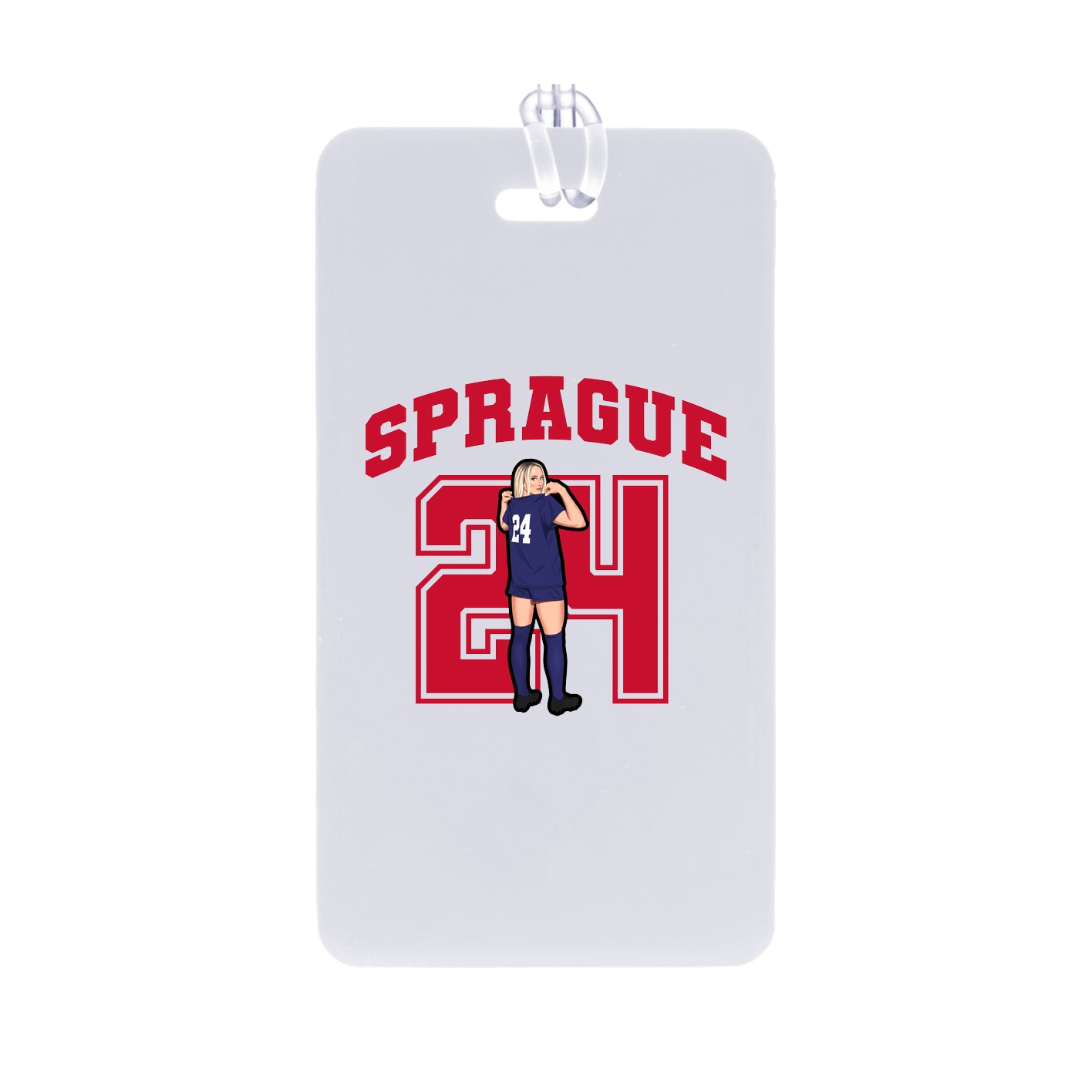 Bag Tag — Number in Classic