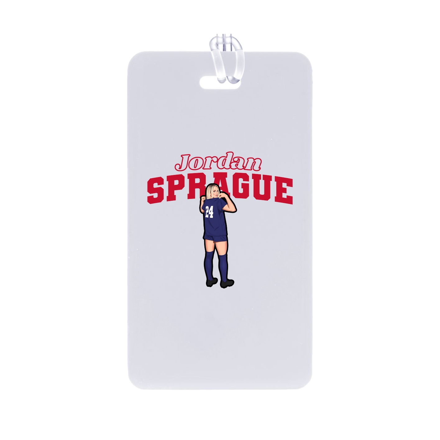 Bag Tag — Name Arch in Classic