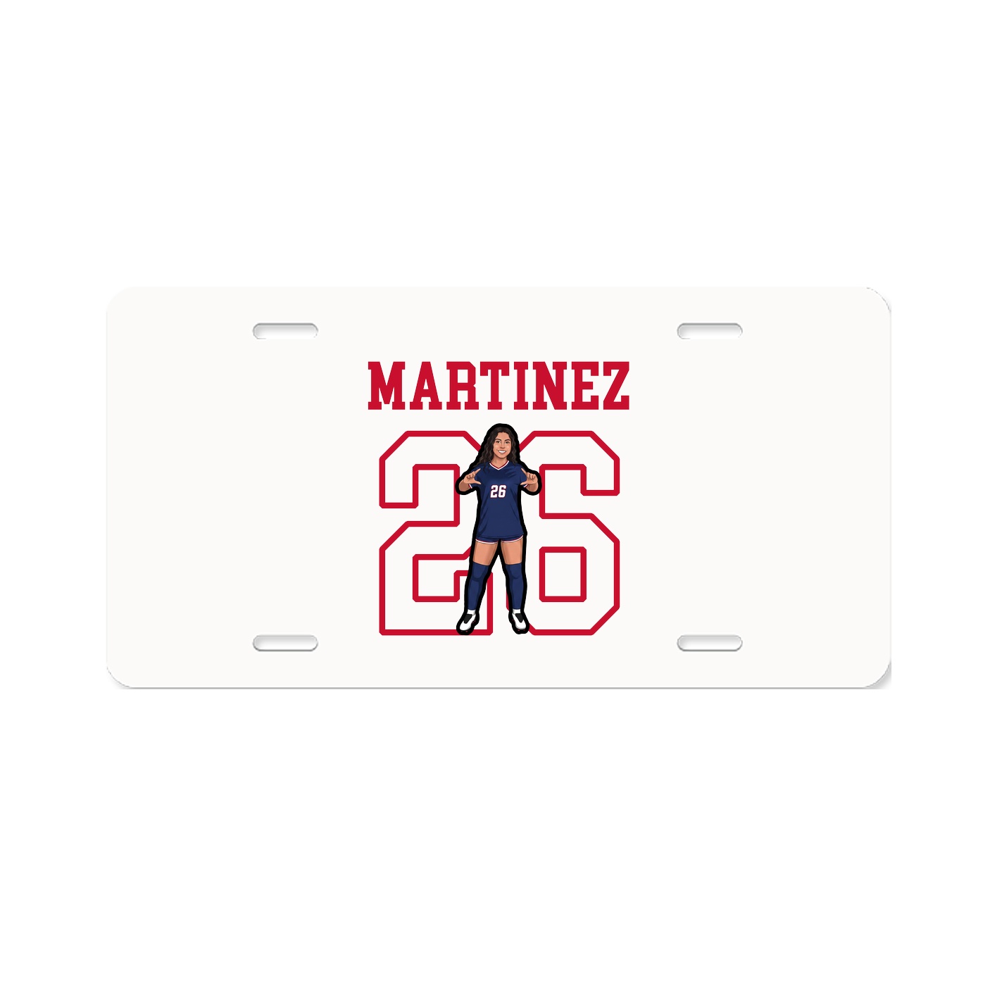 License Plate — Shirsey in Classic