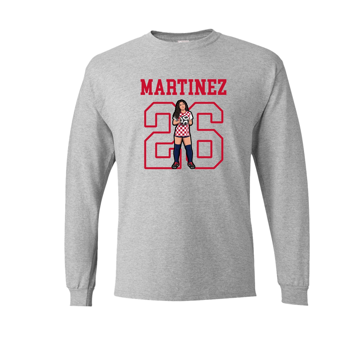 Long Sleeve Tee — Shirsey in Grey