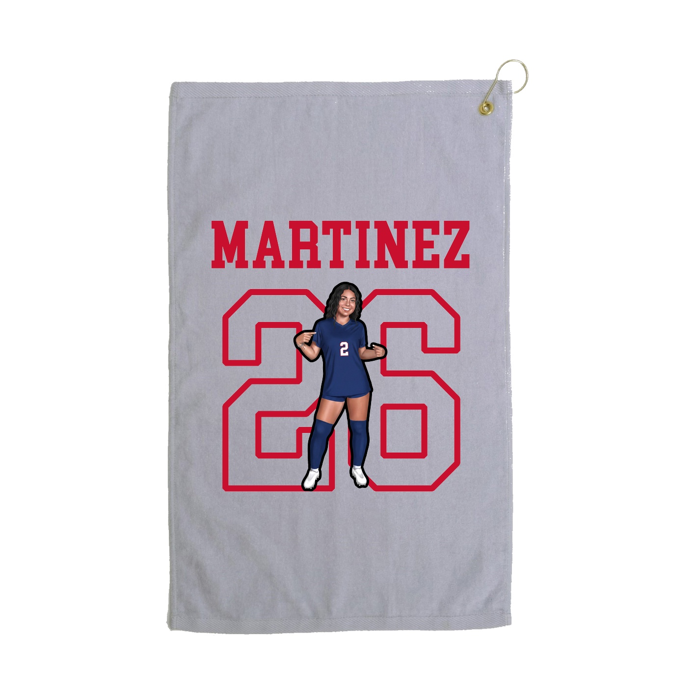 Golf Towel — Shirsey in Grey