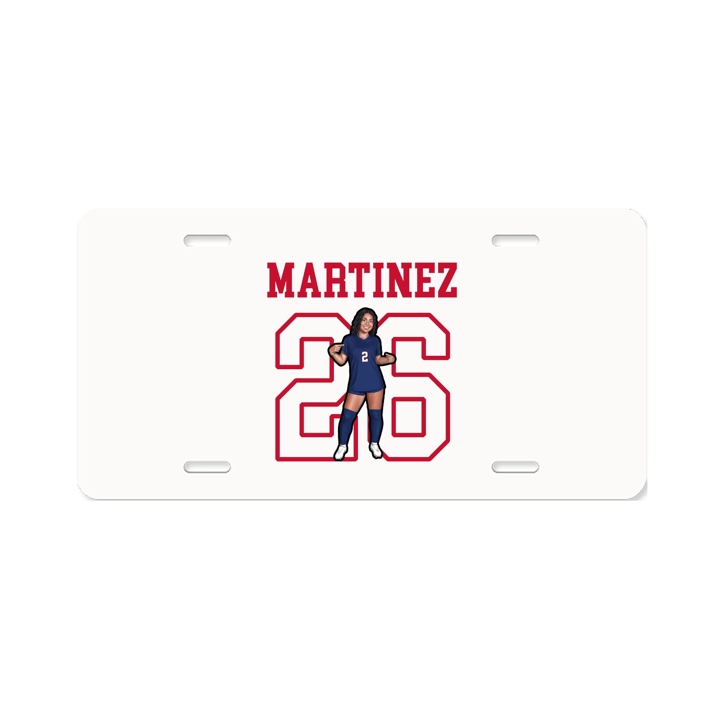 License Plate — Shirsey in Classic