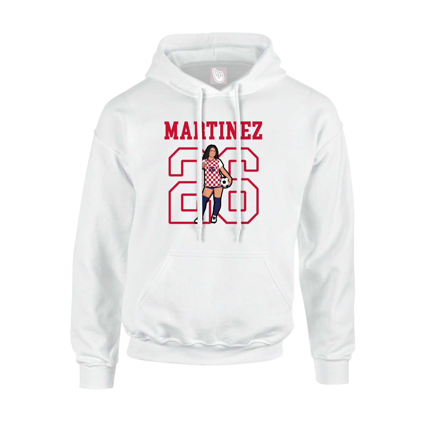 Youth Hoodie — Shirsey in White