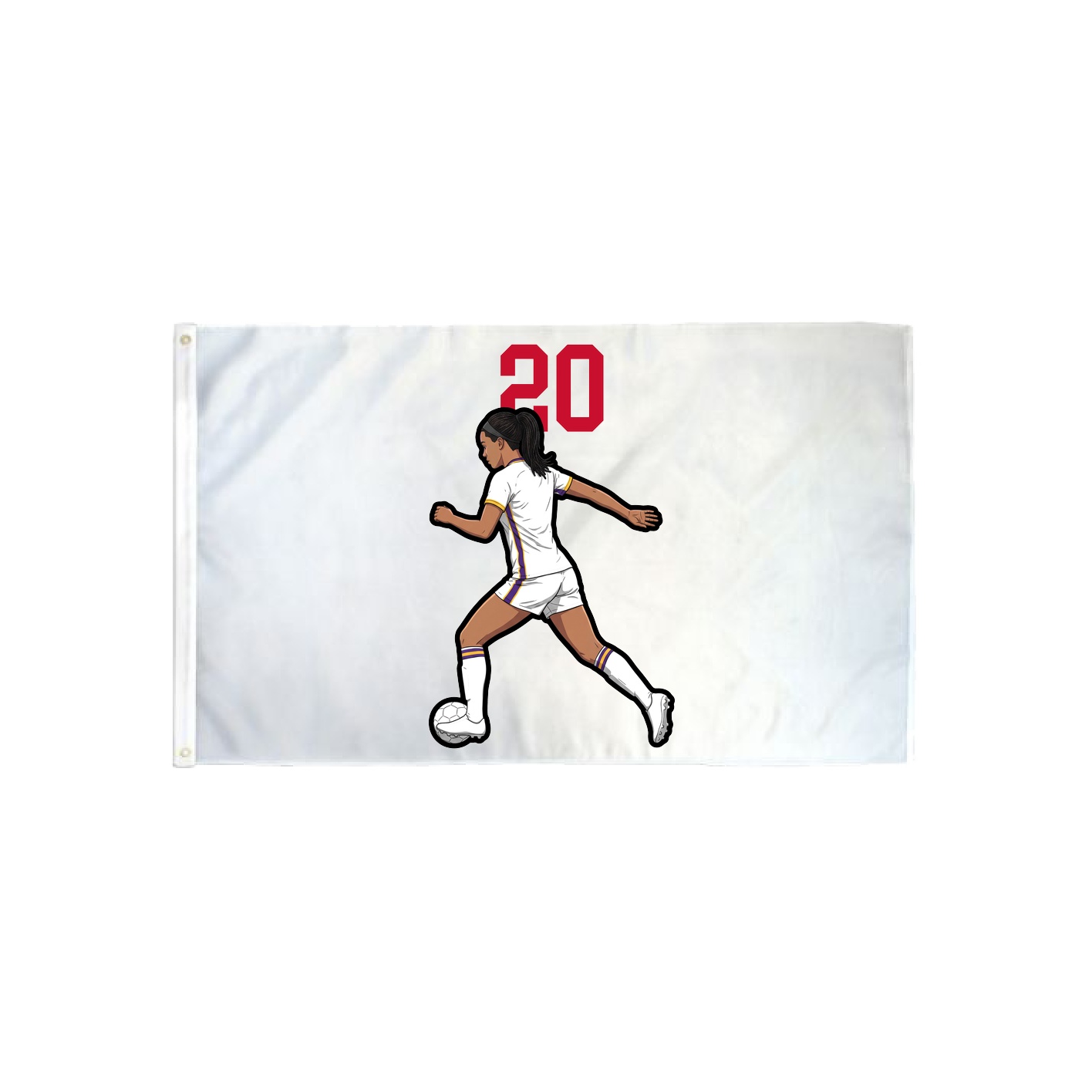 3x5 Flag — Number Top in Classic