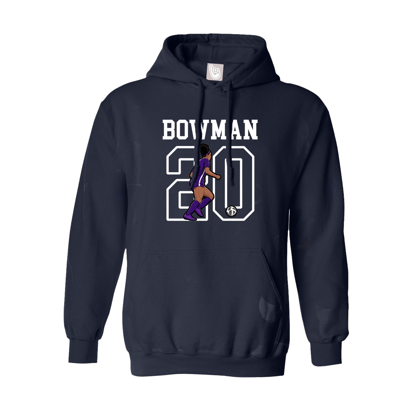 Youth Hoodie — Shirsey in Navy
