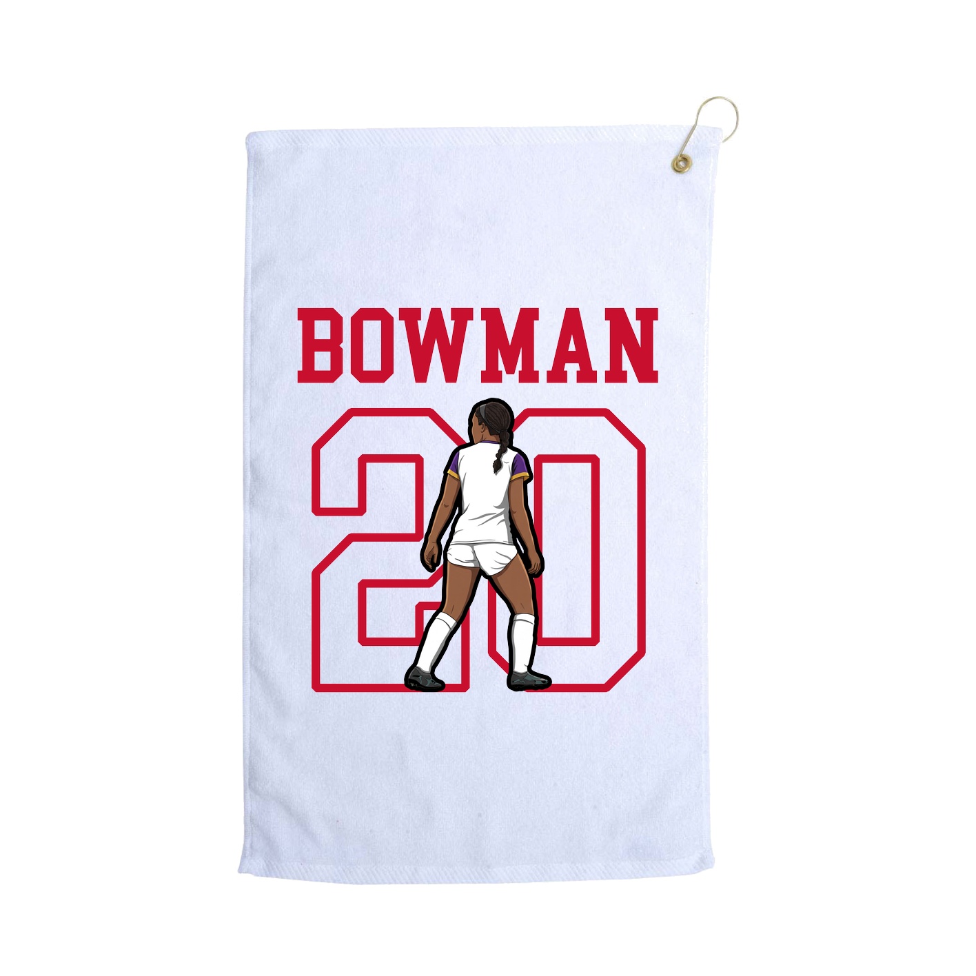 Golf Towel — Shirsey in White