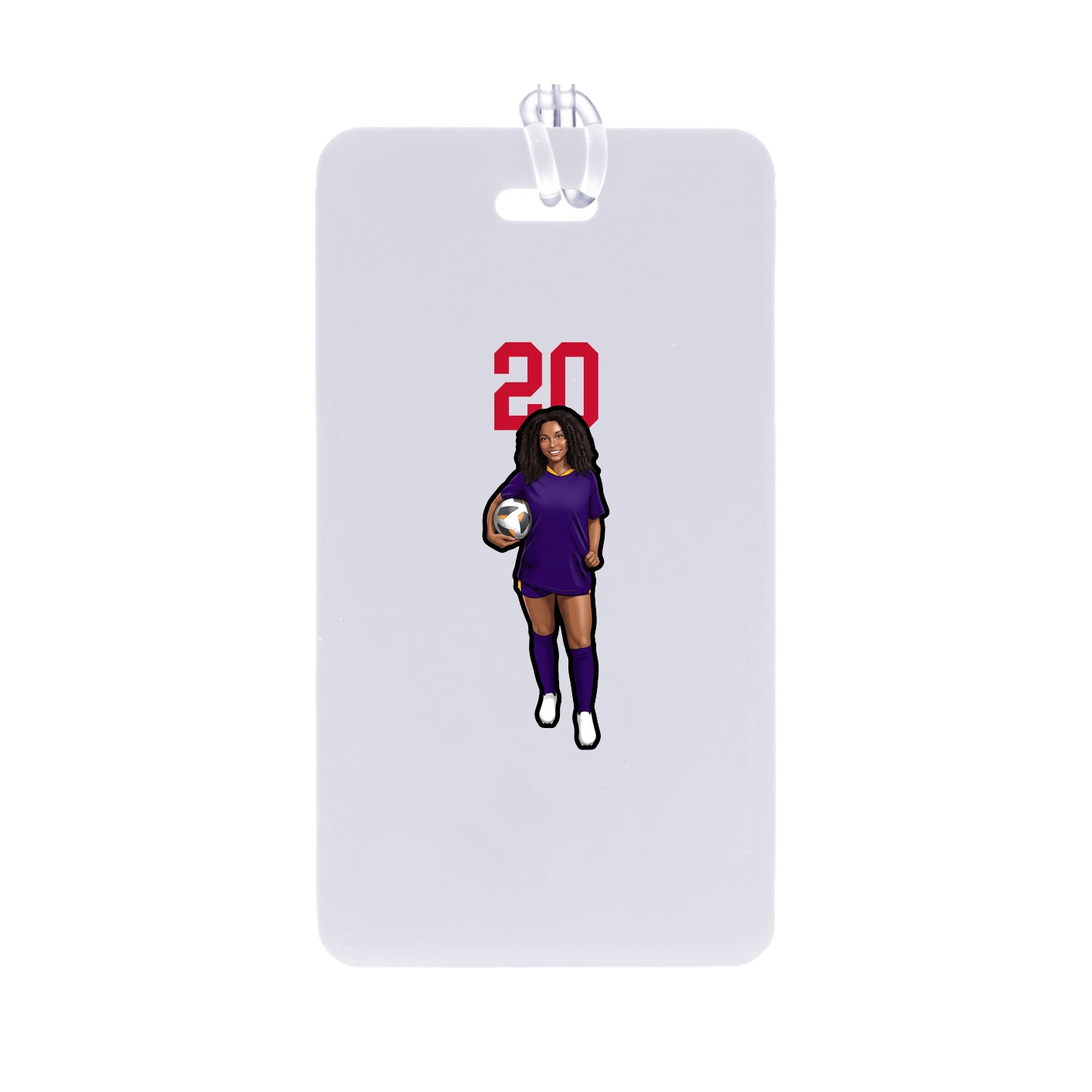 Bag Tag — Number Top in Classic