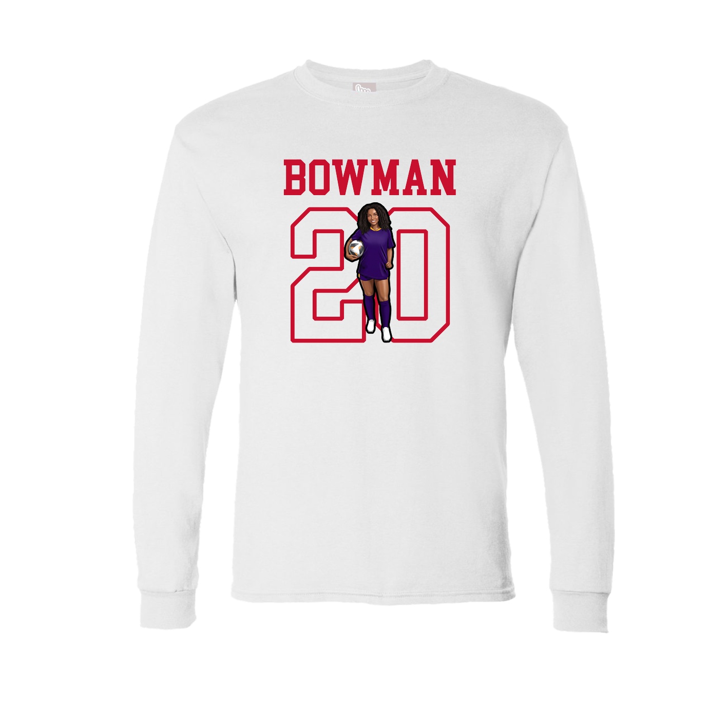 Long Sleeve Tee — Shirsey in White