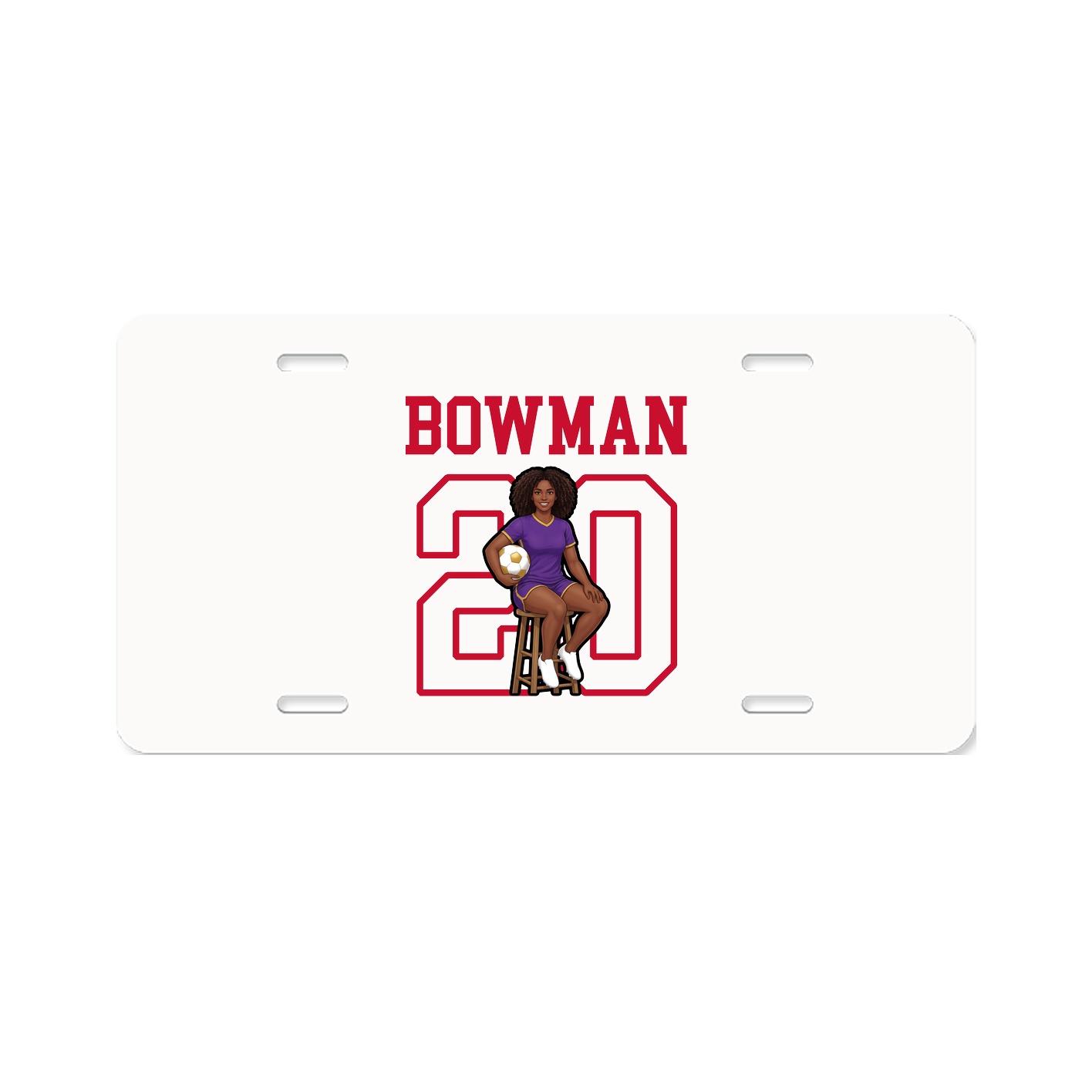 License Plate — Shirsey in Classic