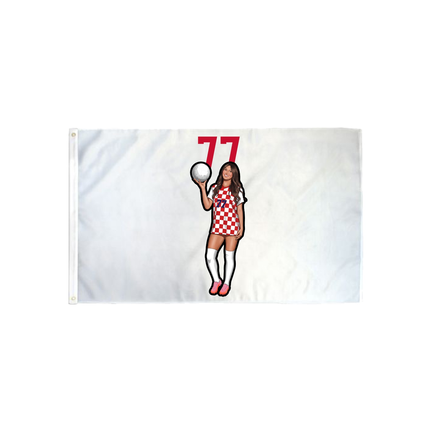 3x5 Flag — Number Top in Classic