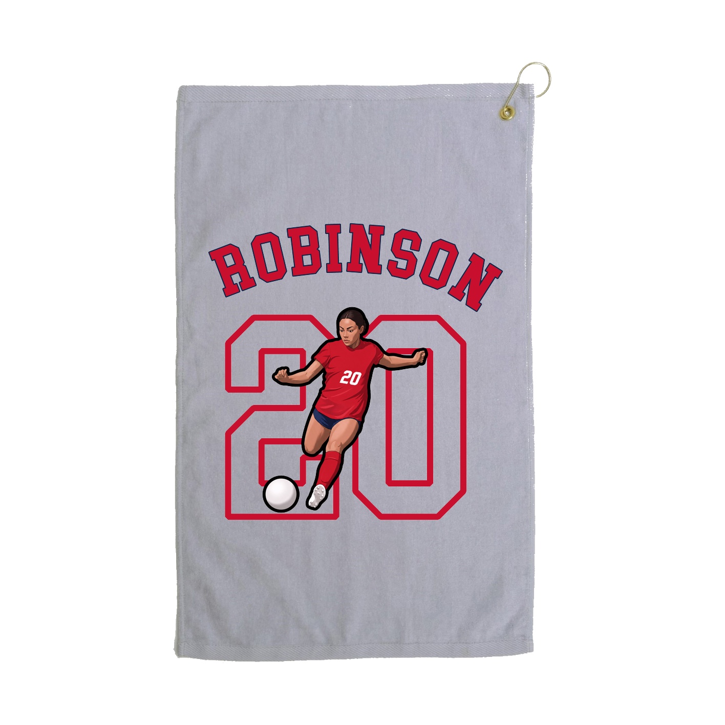 Golf Towel — Shirsey Arch in Grey