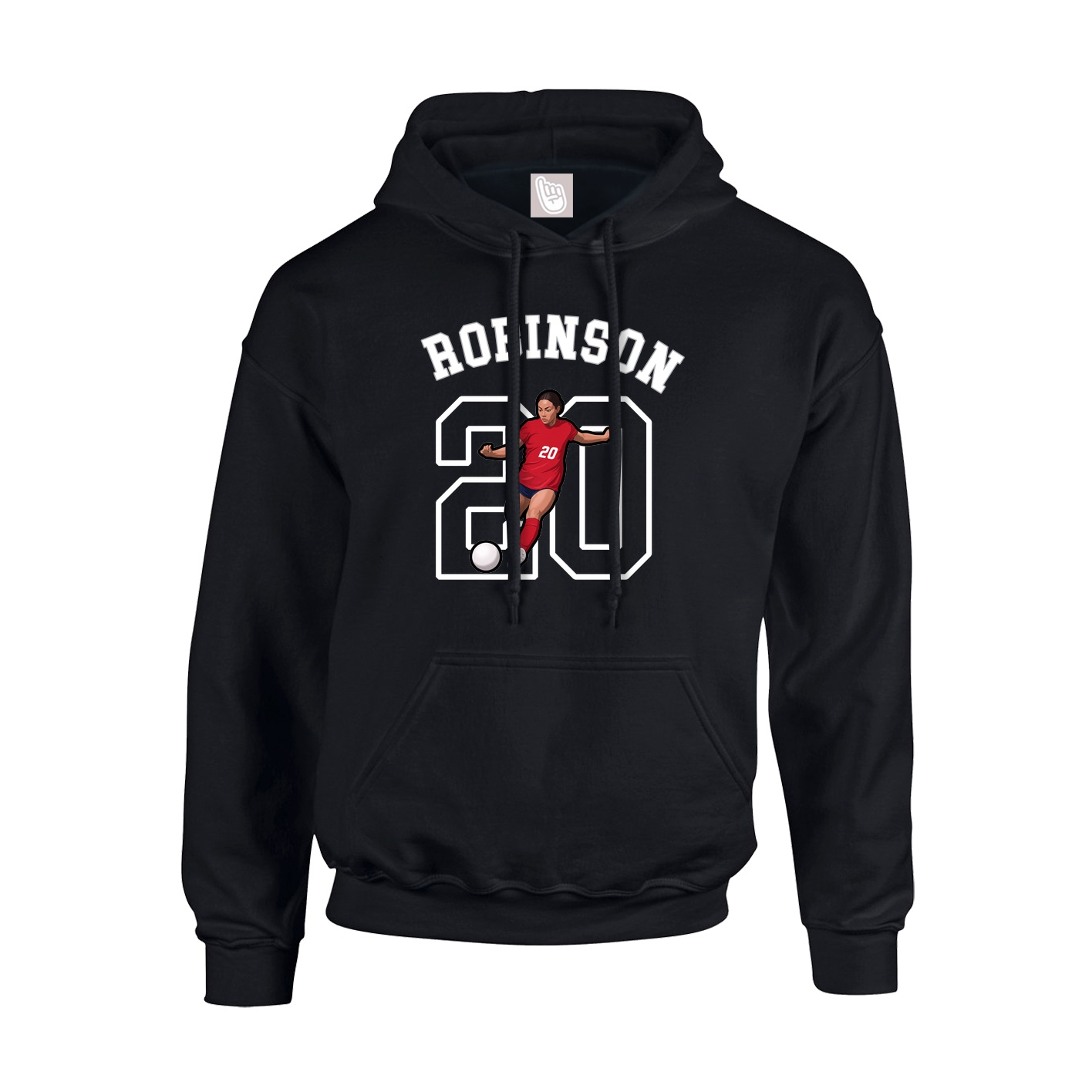 Youth Hoodie — Shirsey Arch in Black