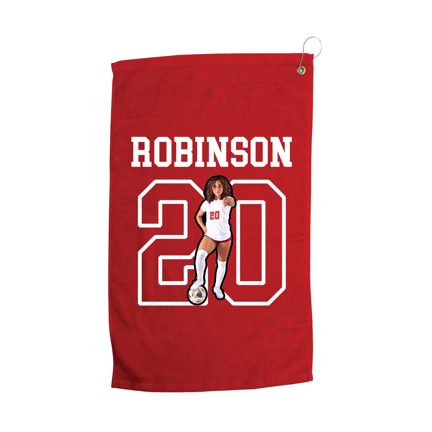 Golf Towel — Shirsey in Red