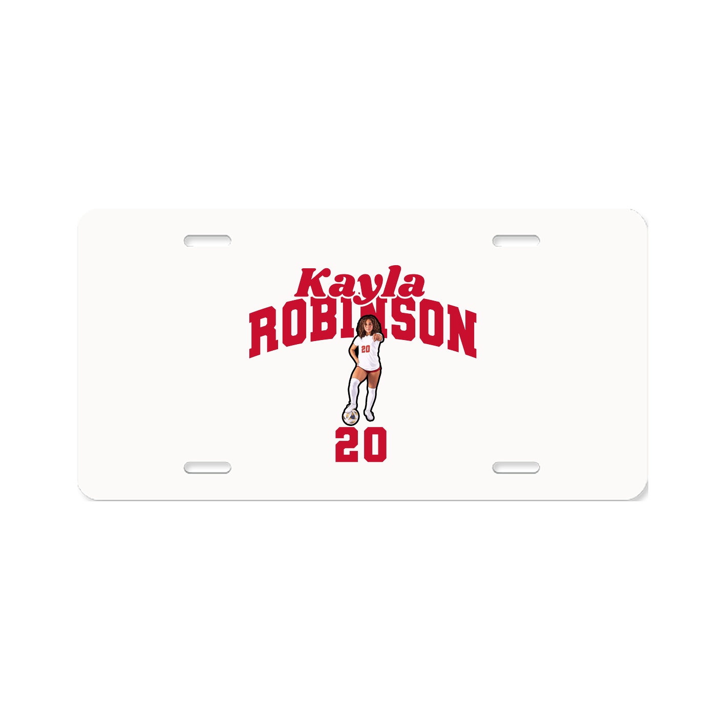 License Plate — Signature Arch in Classic