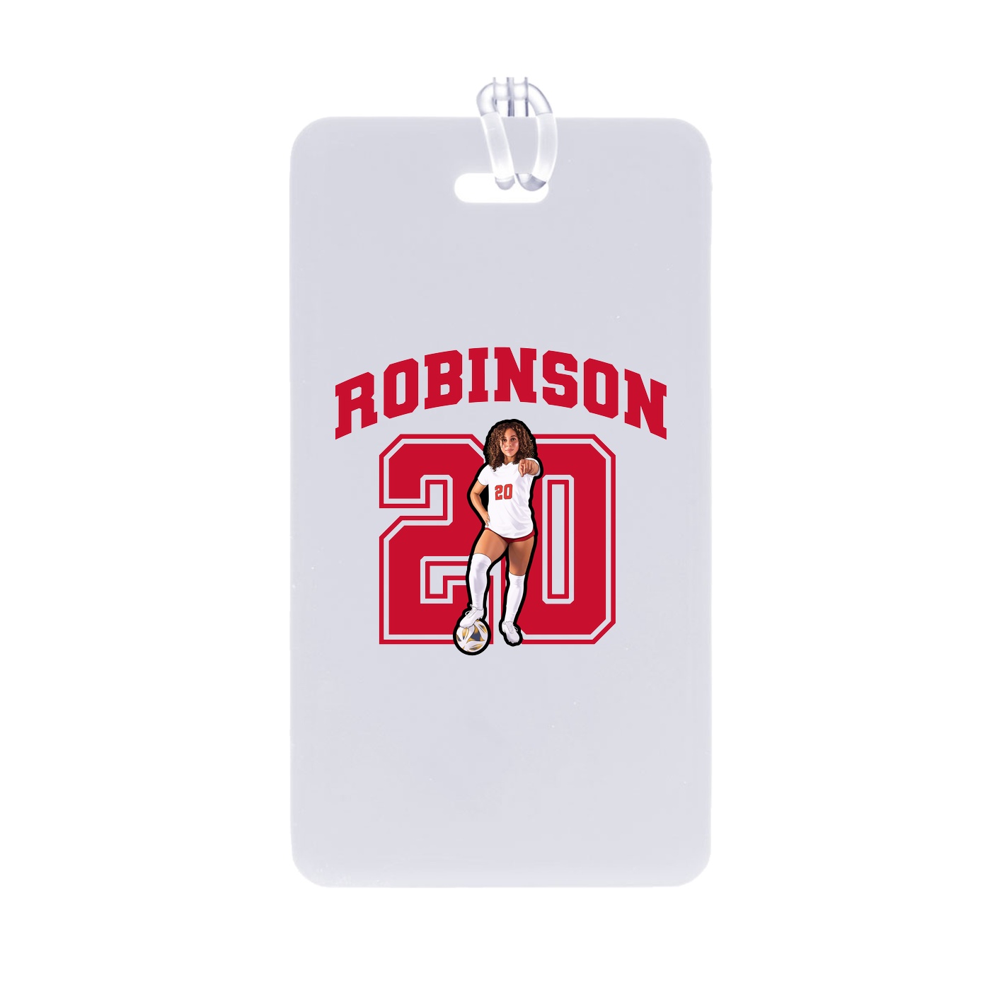 Bag Tag — Number in Classic