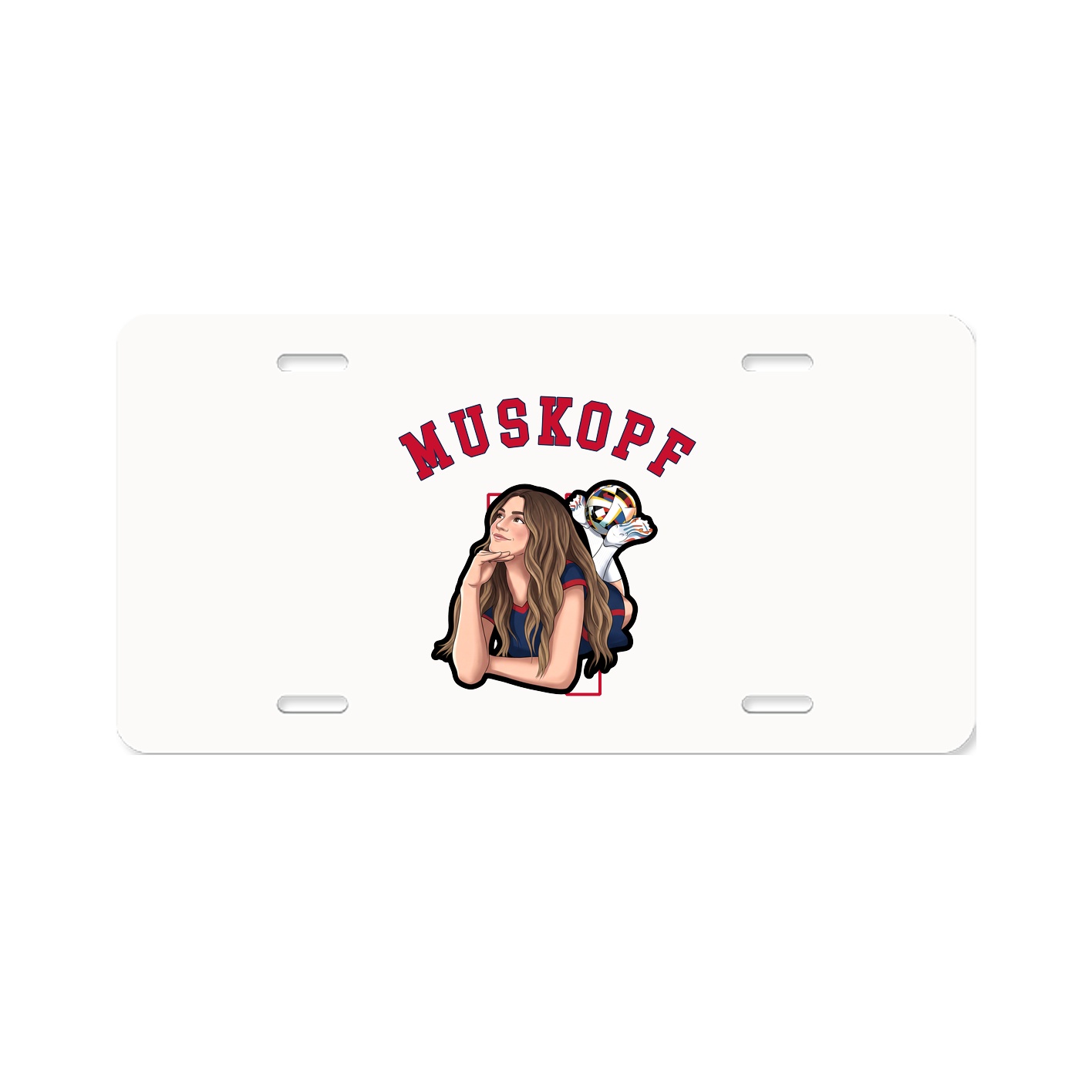 License Plate — Shirsey Arch in Classic