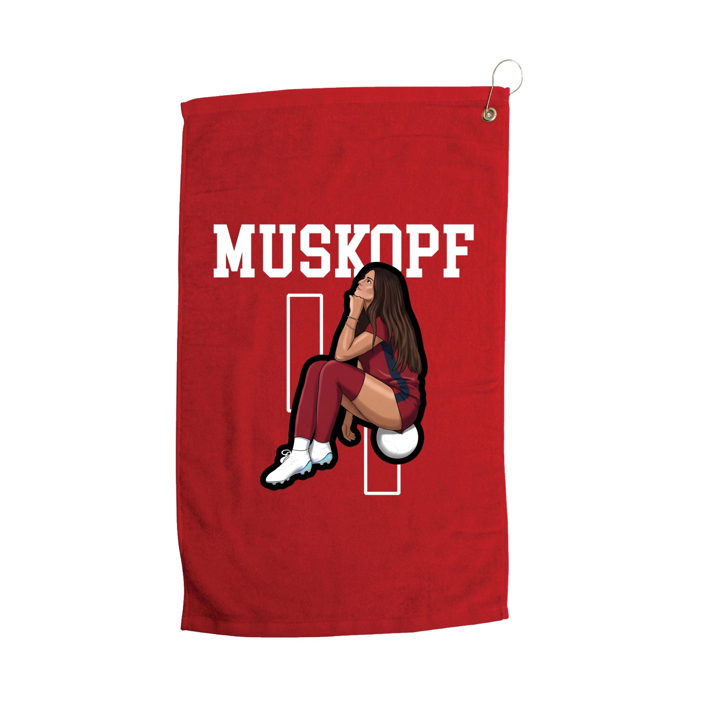 Golf Towel — Shirsey in Red