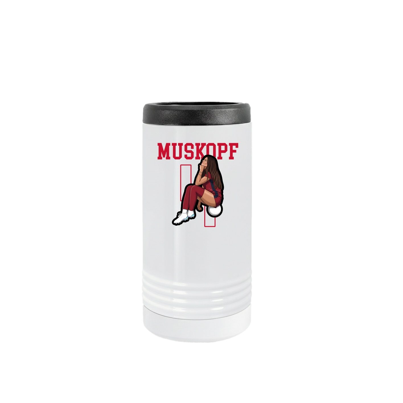 Slim Beverage Holder — Shirsey in White