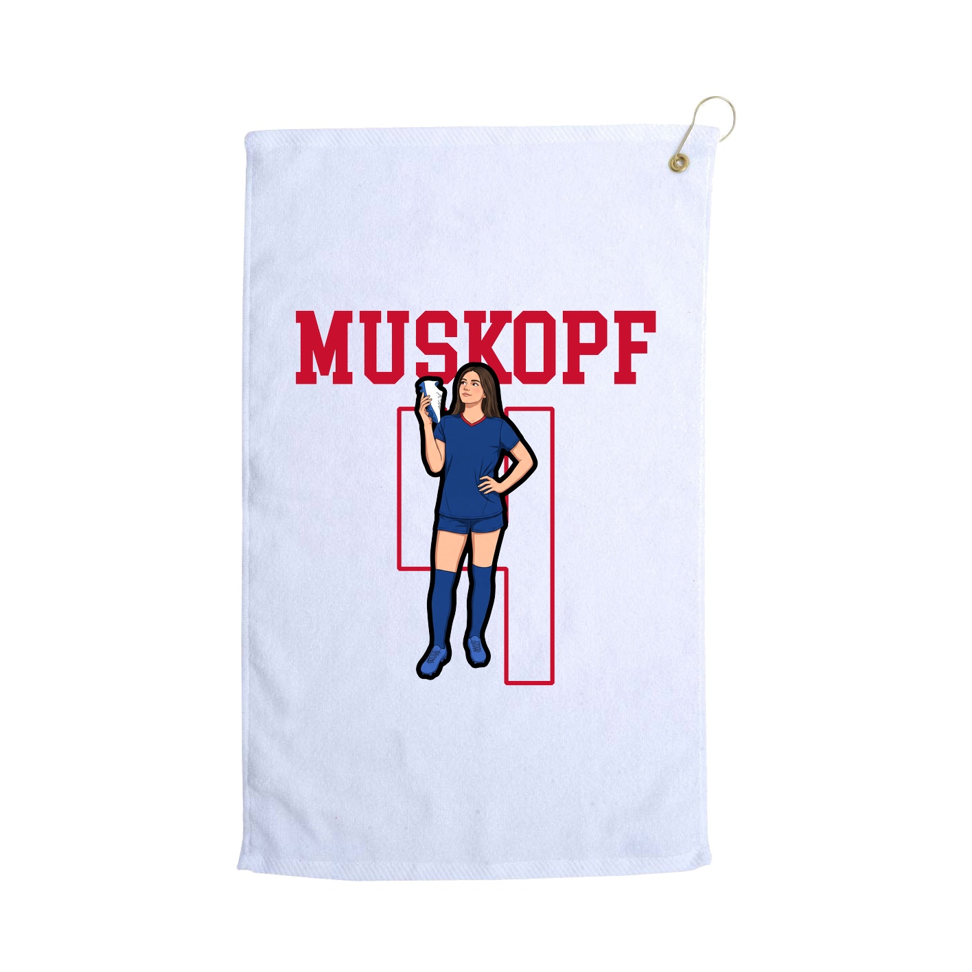 Golf Towel — Shirsey in White
