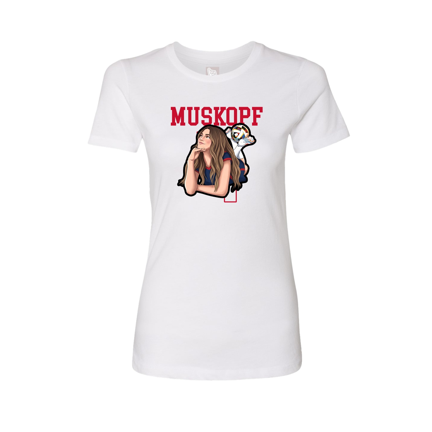 Fitted Women's Tee — Shirsey in White
