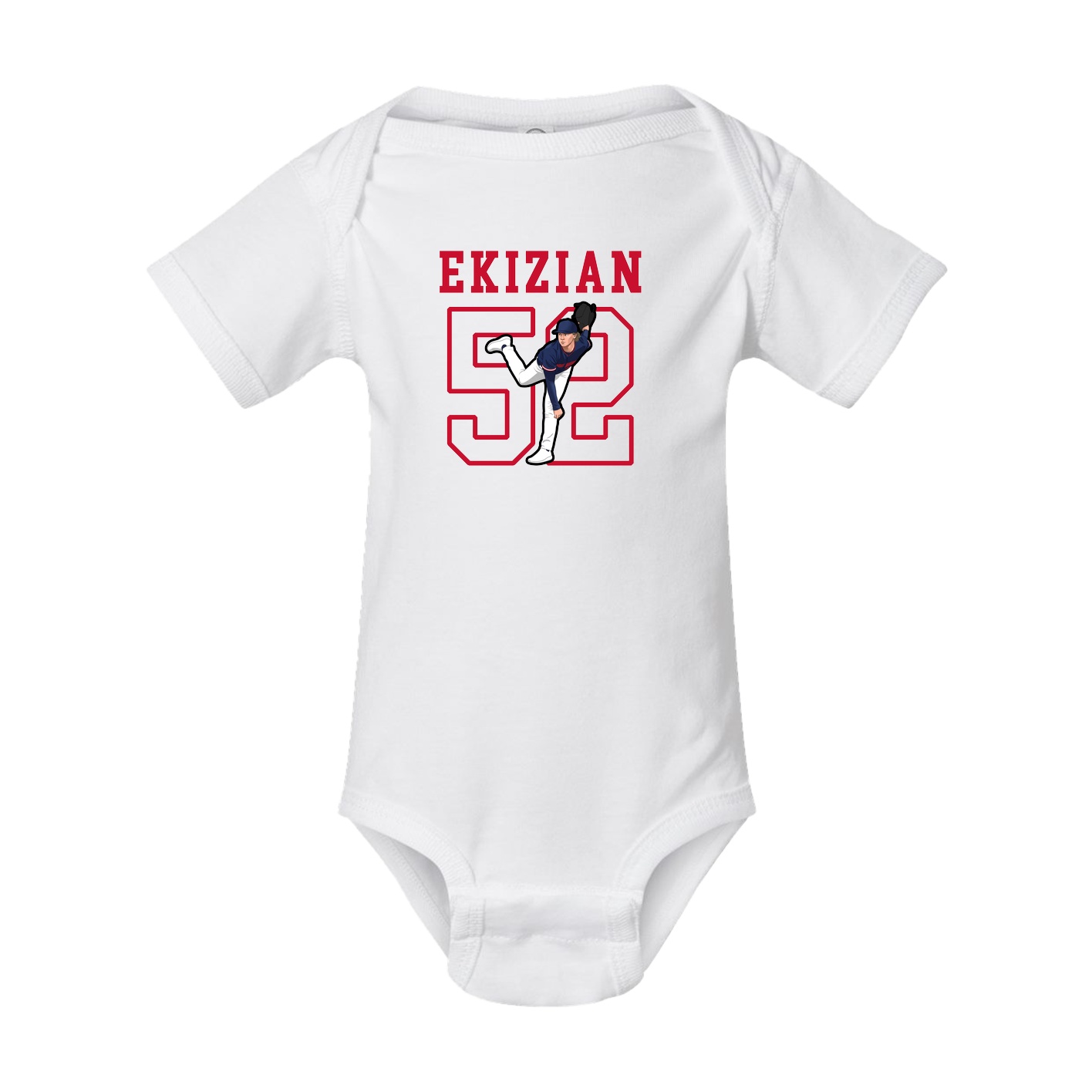 Baby Onesie — Shirsey in White