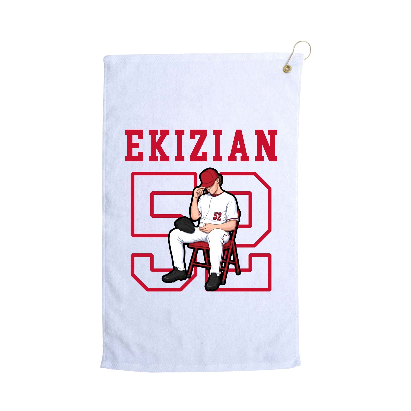 Golf Towel — Shirsey in White