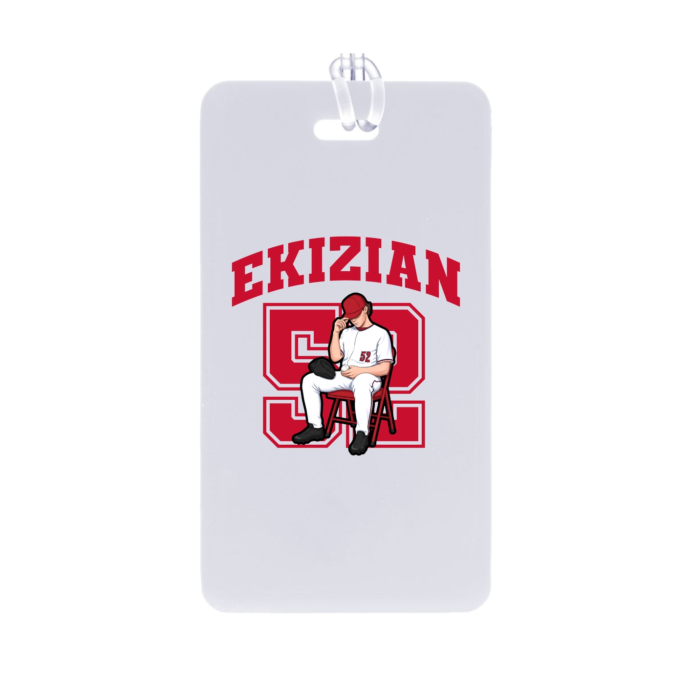 Bag Tag — Number in Classic