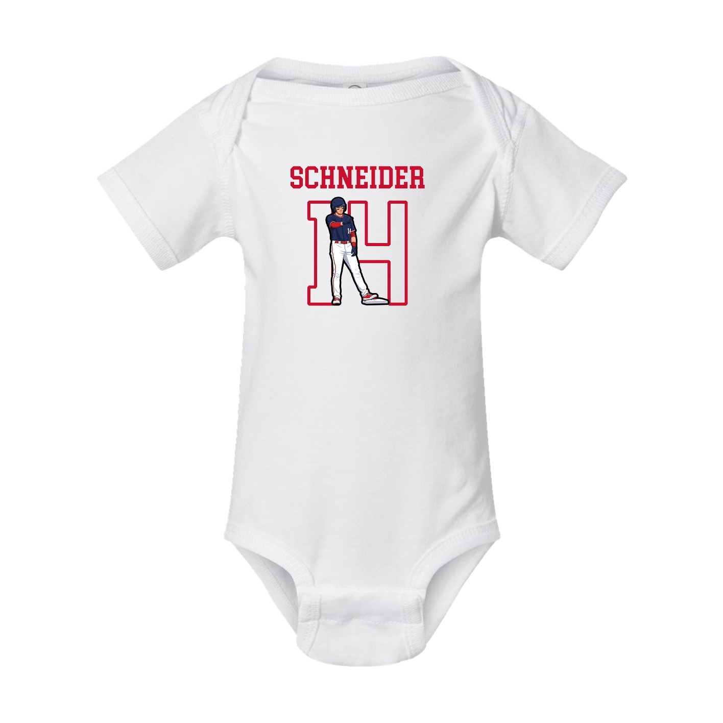 Baby Onesie — Shirsey in White