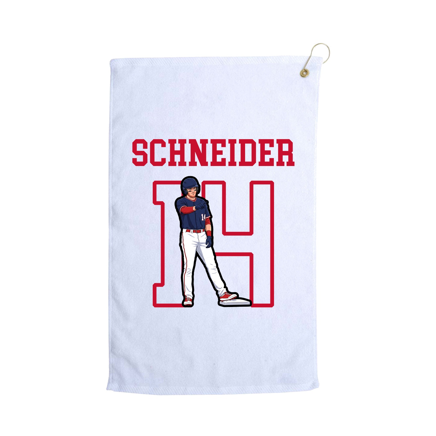 Golf Towel — Shirsey in White