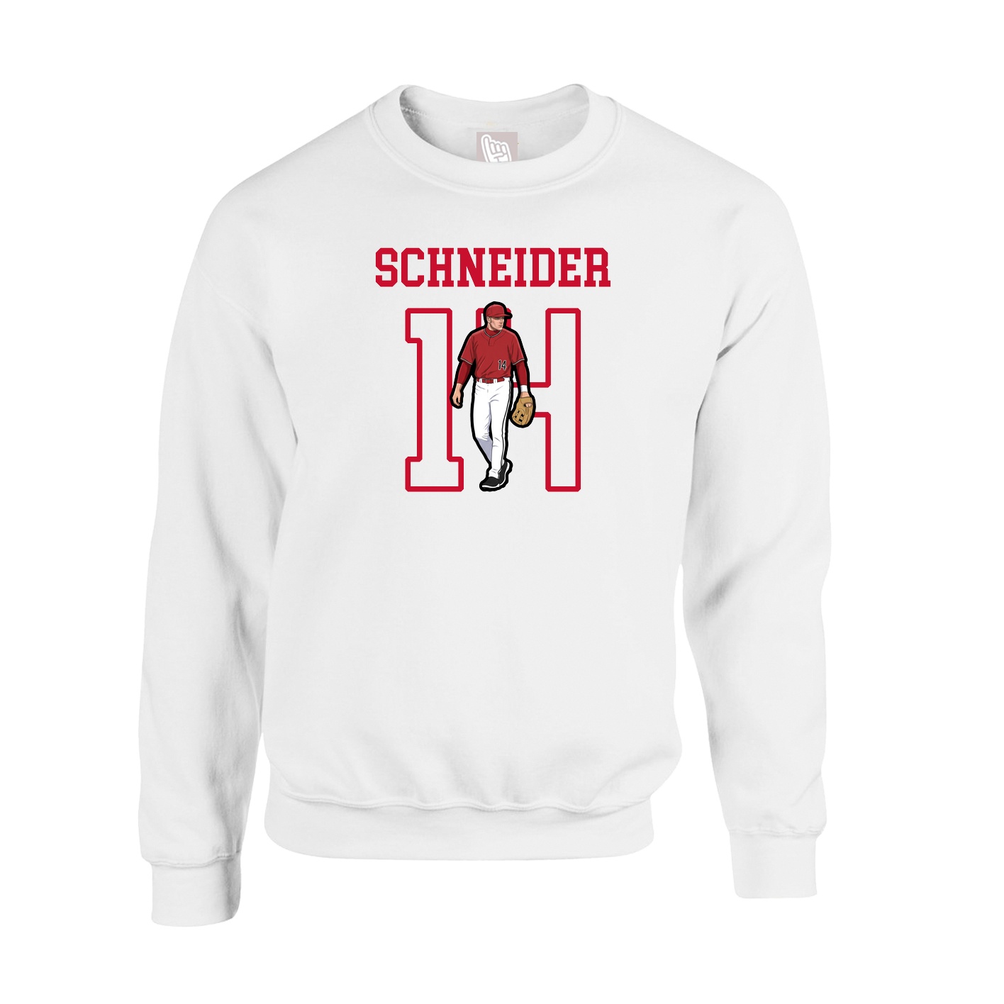 Fleece Crew — Shirsey in White