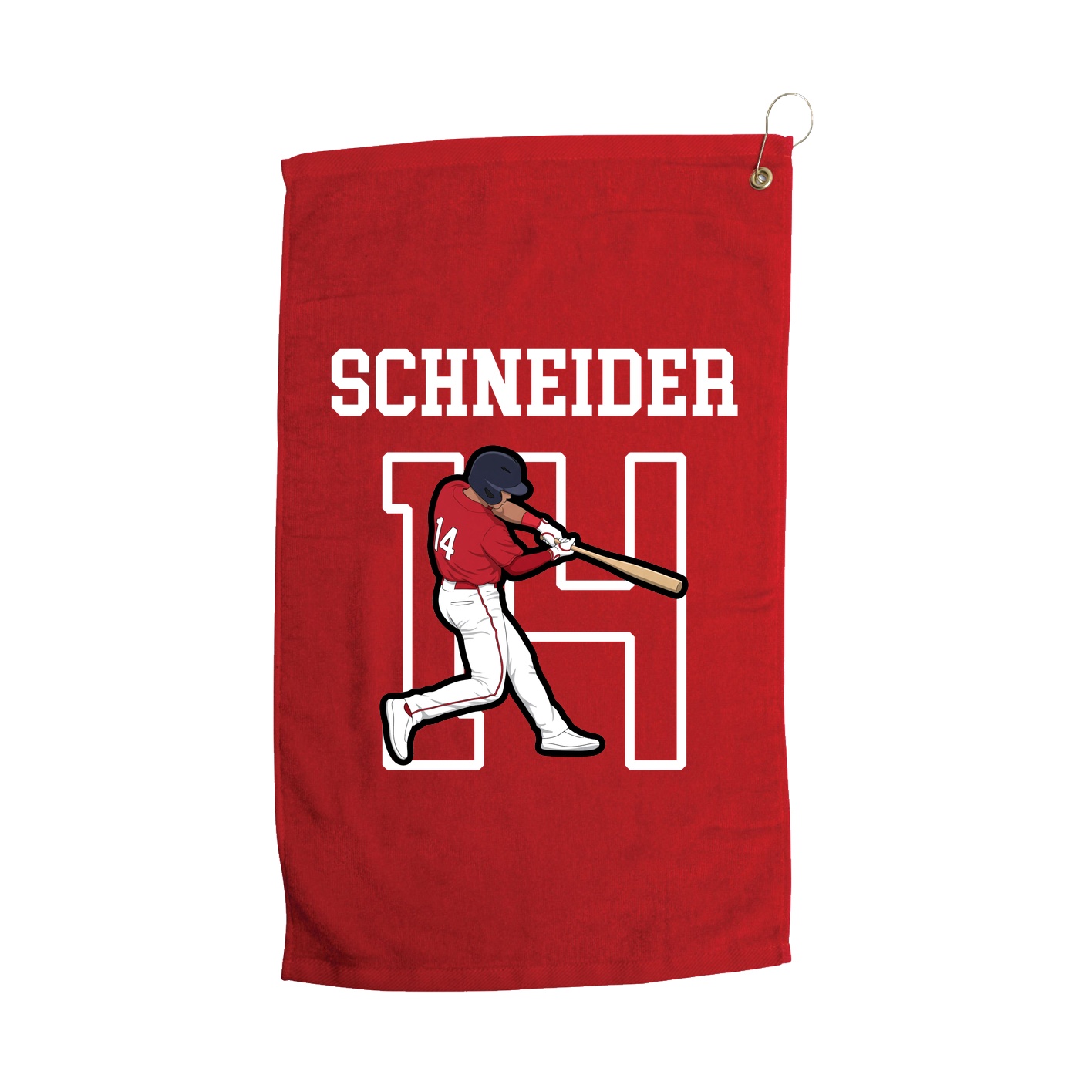 Golf Towel — Shirsey in Red