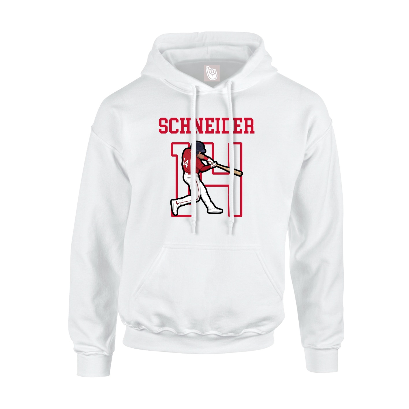 Youth Hoodie — Shirsey in White