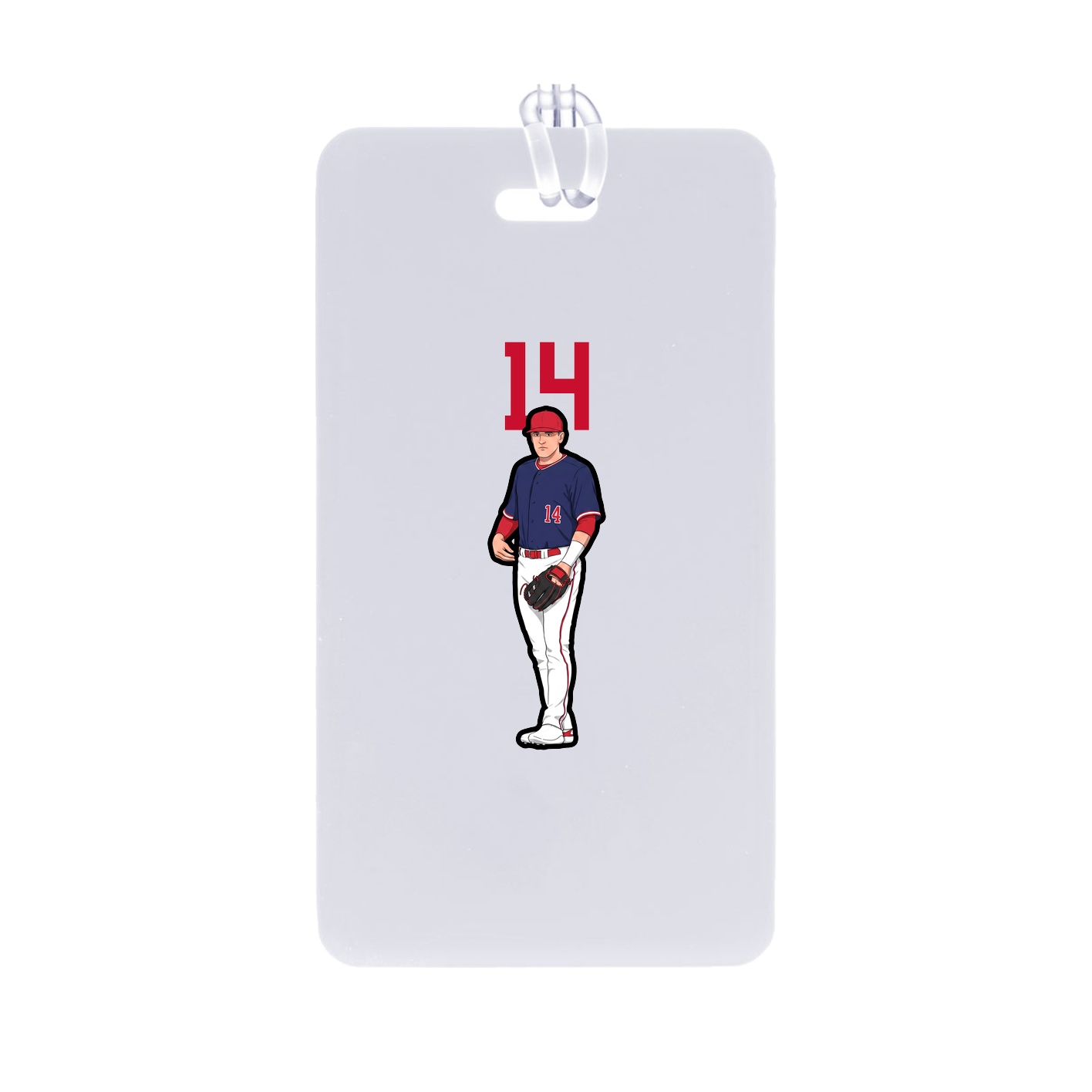 Bag Tag — Number Top in Classic