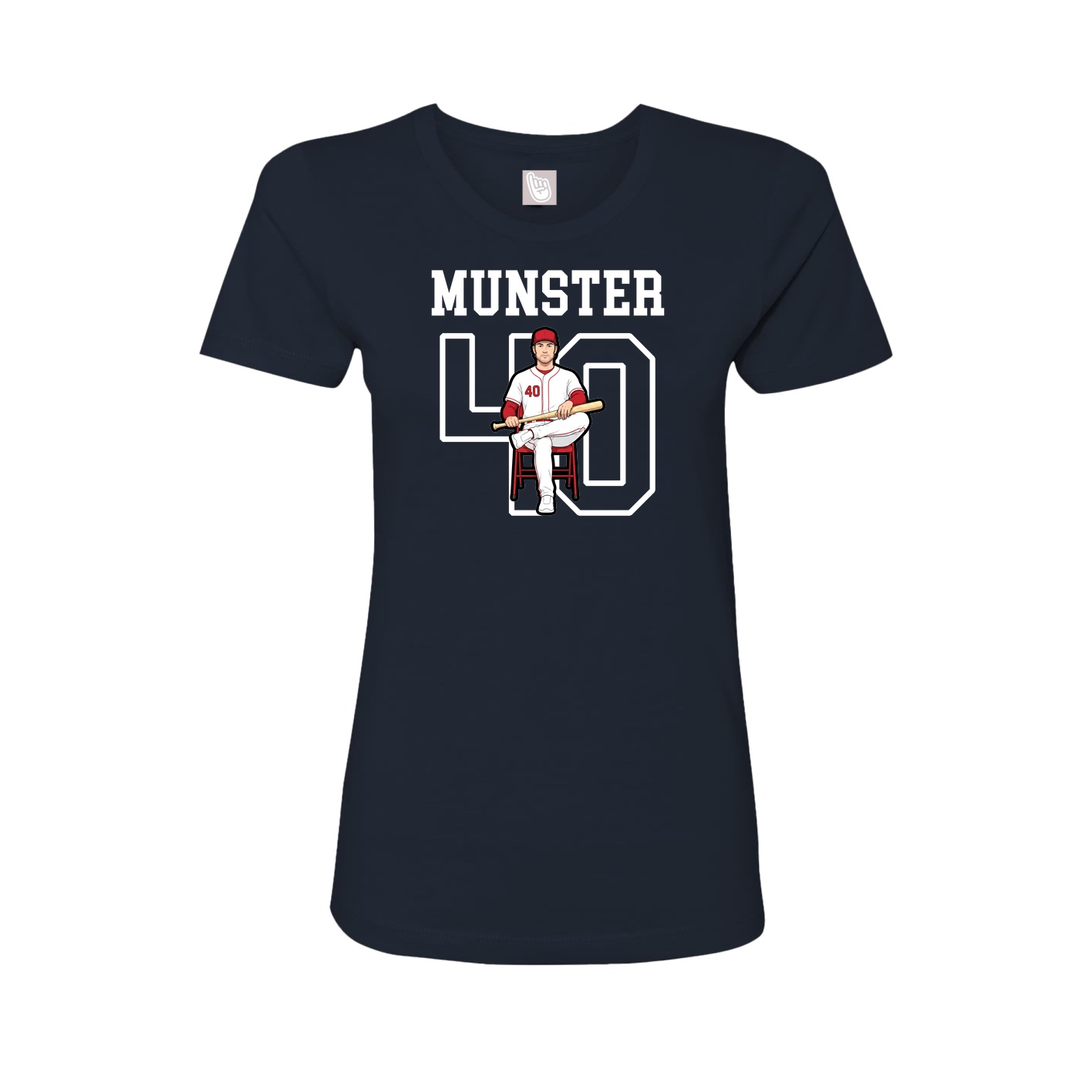 Fitted Women's Tee — Shirsey in Navy