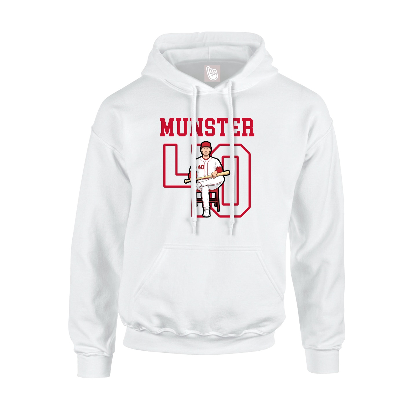 Youth Hoodie — Shirsey in White