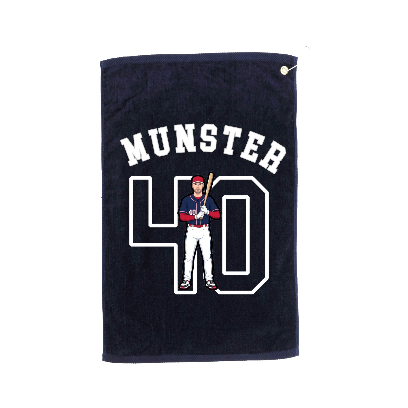 Golf Towel — Shirsey Arch in Navy