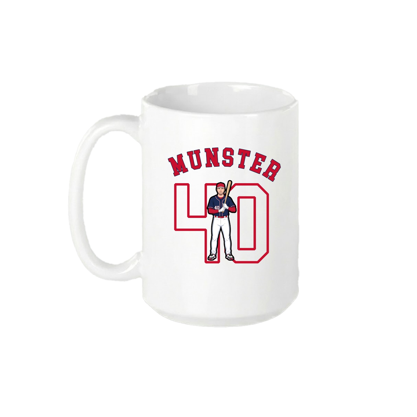 15oz Coffee Mug — Shirsey Arch in White