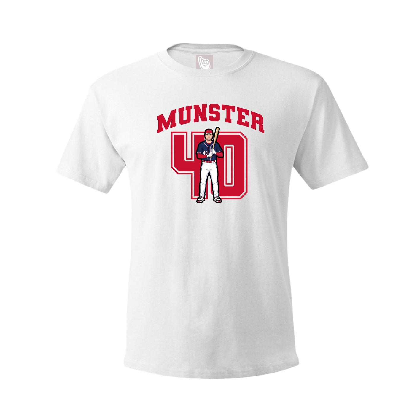 Tee — Number in White