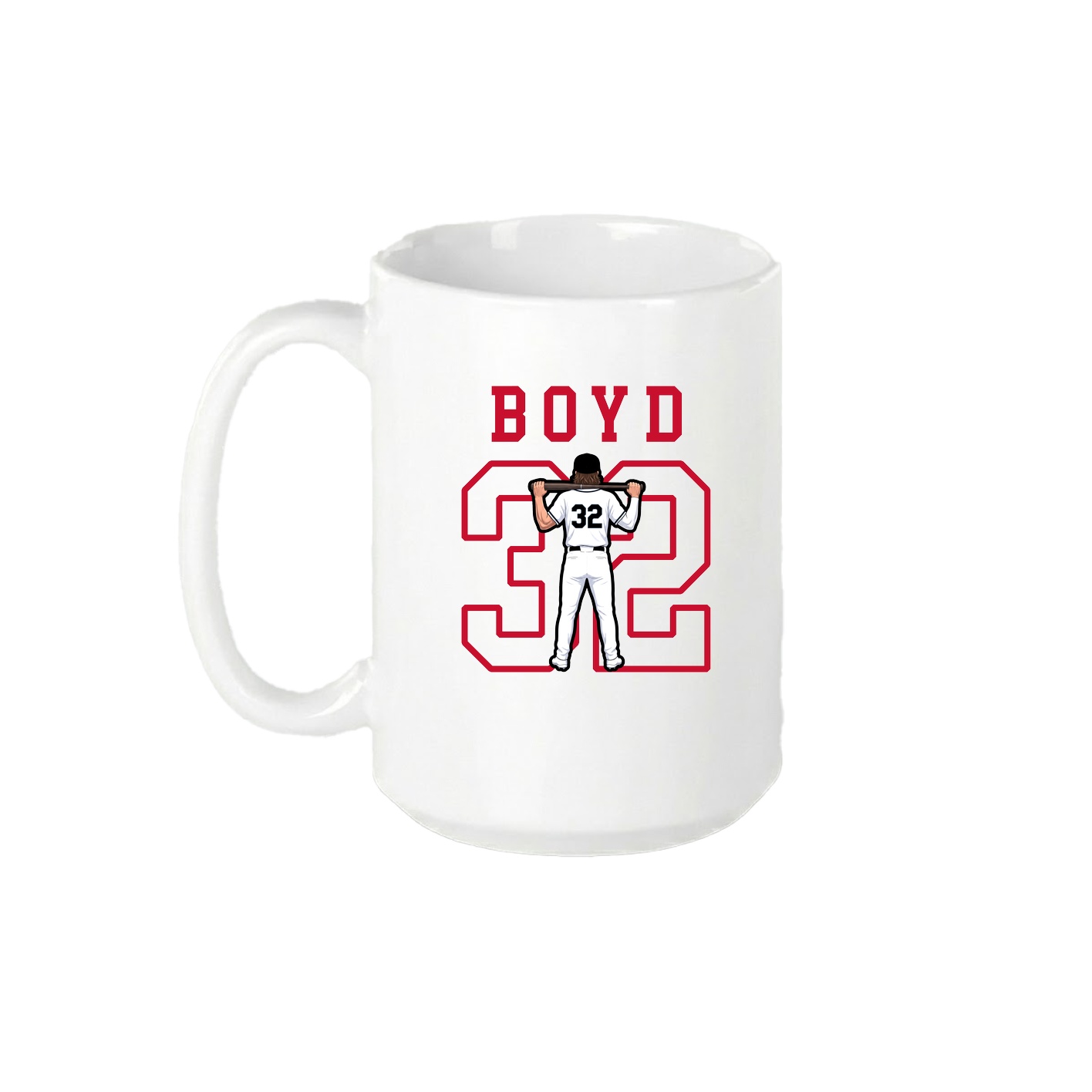 15oz Coffee Mug — Shirsey in White