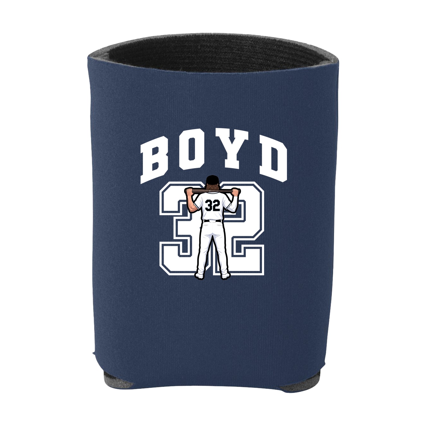Can Holder — Number in Navy